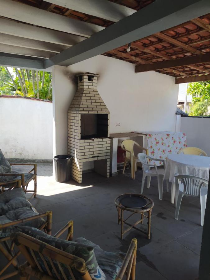 Casa Na Praia Do Tombo Com Churrasqueira Villa Guarujá Dış mekan fotoğraf